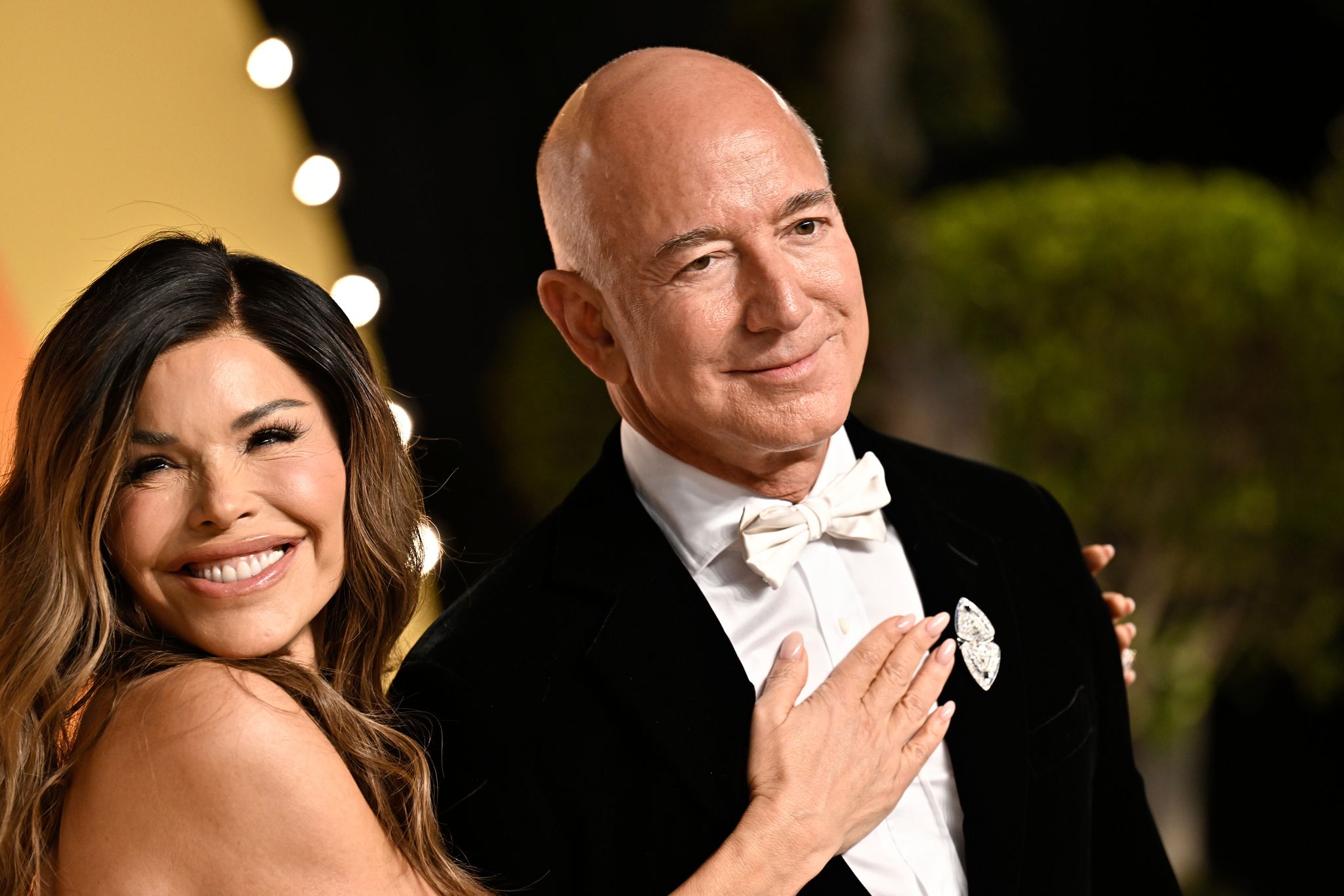 Amazon-Gründer Bezos und Braut zu Hochzeit eingetroffen