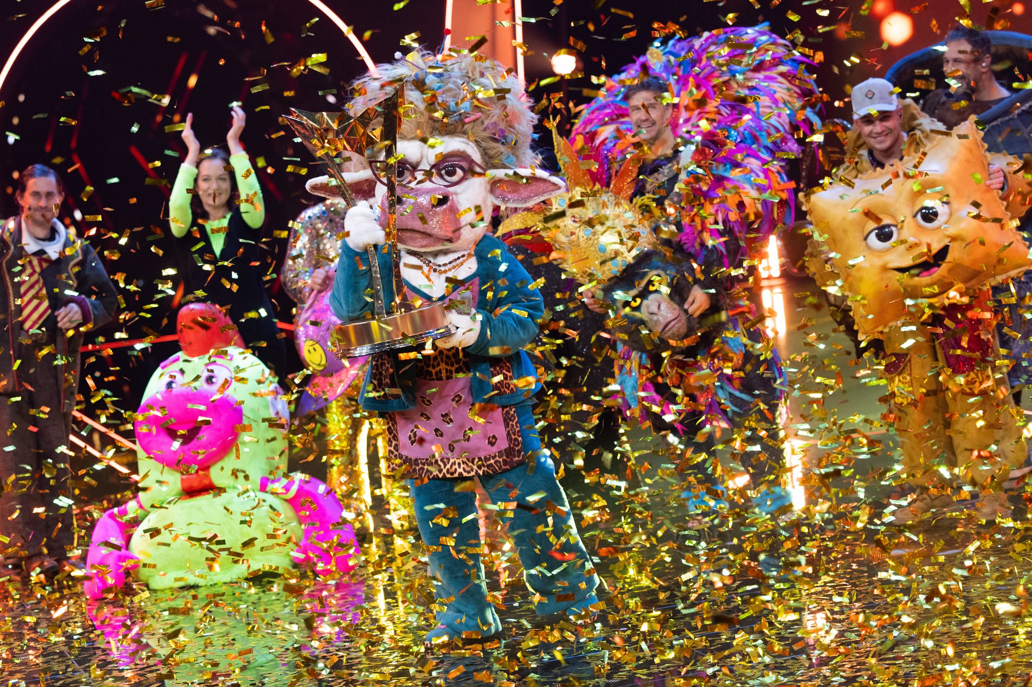 Finale von «The Masked Singer»: Eine Kuh gewinnt die TV-Show